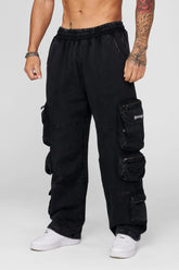 2027 - Stacked Cargo Sweats