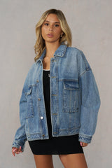 W5165 - Selena Denim Jacket