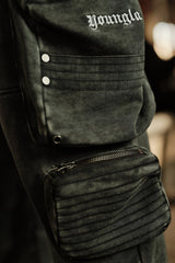 2027 - Stacked Cargo Sweats